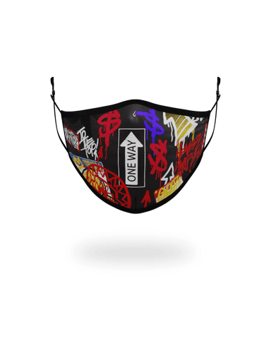 ADULT ONE WAY FORM-FITTING FACE MASK