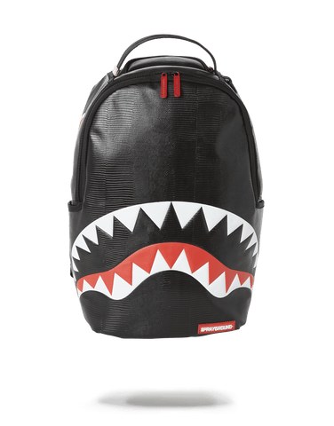BLACK REPTILE SHARK BACKPACK (ONE OF ONE)