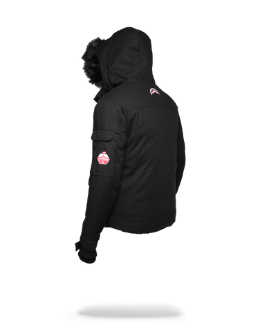 SOLID BLACK CHOPPER JACKET