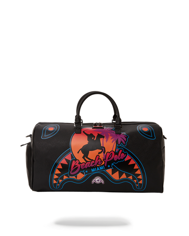 MIAMI BEACH POLO COLLAB DUFFLE (BLACK)
