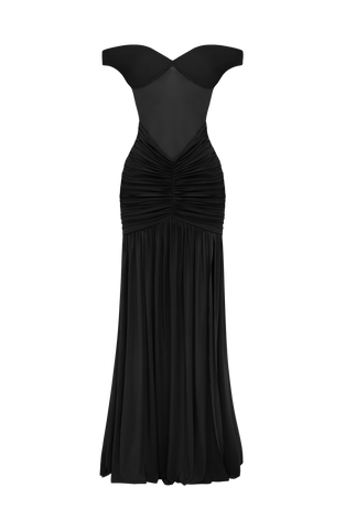 Alaia Maxi Dress - Black