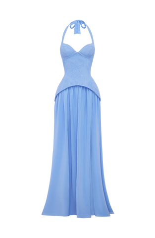 Almira Maxi Dress - Powder Blue