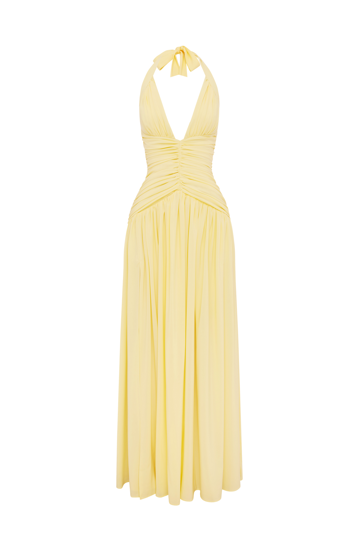 Amaris Maxi Dress - Lemon