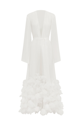 Anwen Dressing Gown - Ivory