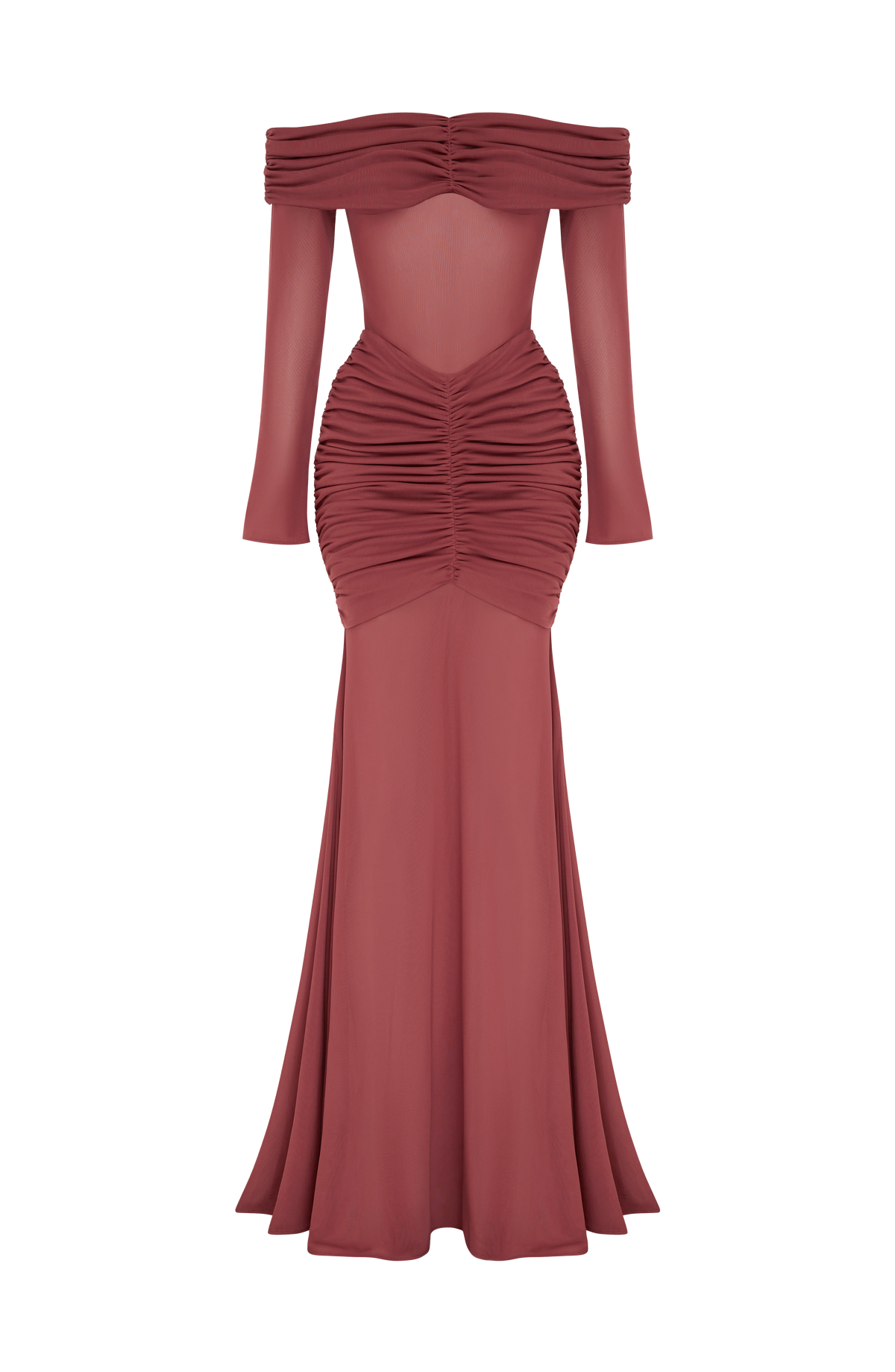 Arlena Maxi Dress - Rose Brown