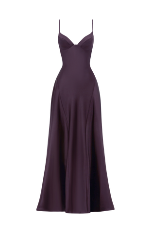 Asterin Maxi Dress - Plum