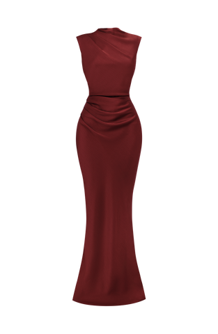 Avielle Maxi Dress - Deep Rust