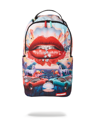 LIPS AND FAMOUS BACKPACK