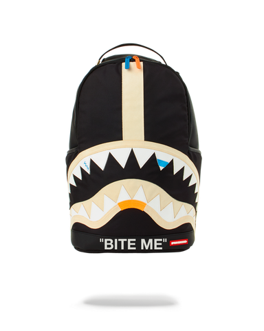 BITE ME SHARK (BLACK) BACKPACK