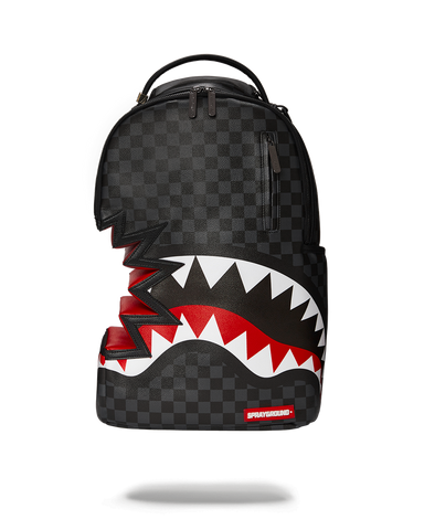 SHARK BITE SHARKS IN PARIS GRAY BACKPACK (DLXV)
