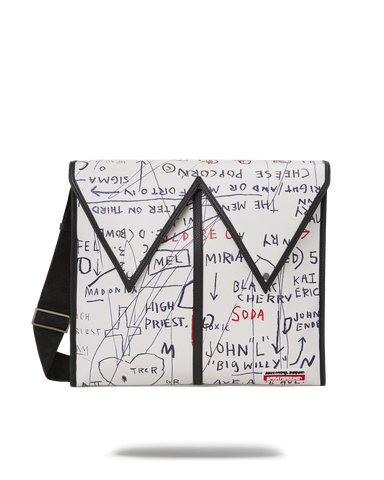 OFFICIAL BASQUIAT UNTITLED (CHEESE POPCORN) 1983 SLING MESSENGER