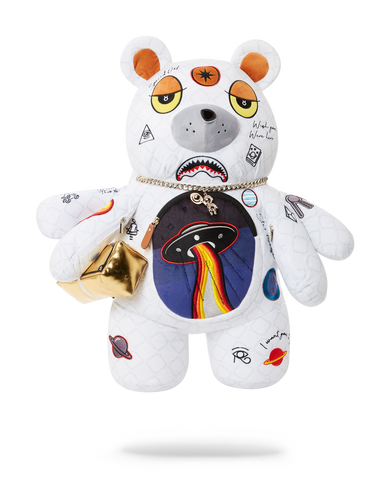 UFO SPACED OUT MONEYBEAR TEDDYBEAR BACKPACK