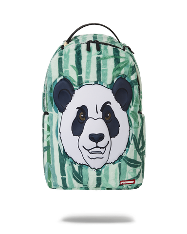 PANDA COZY VELOUR FUR BACKPACK
