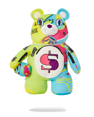 SUPER WEIRD MONEYBEAR TEDDYBEAR BACKPACK