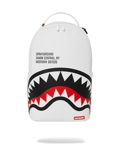 SHARK CENTRAL (WHT) BACKPACK (DLXV)