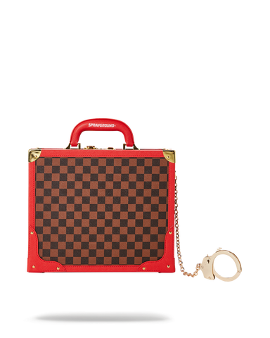 ALL OR NOTHING SHARKS IN PARIS ATTACHé HANDCUFF BRIEFCASE