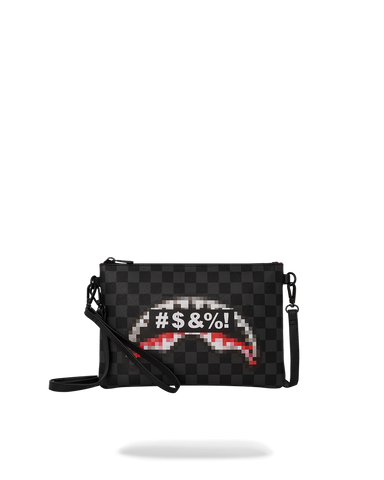 WHAT THE BEEP' SHARK CROSSOVER CLUTCH