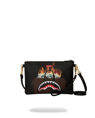 MONEY BAG DOUBLE TAKE CROSSOVER CLUTCH