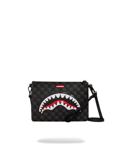 SHARKS IN PARIS HYPER PUFF CROSSOVER CLUTCH