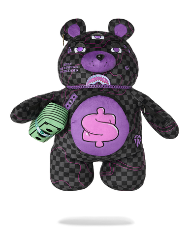 PURPLE SLIME SHARK MONEYBEAR BACKPACK