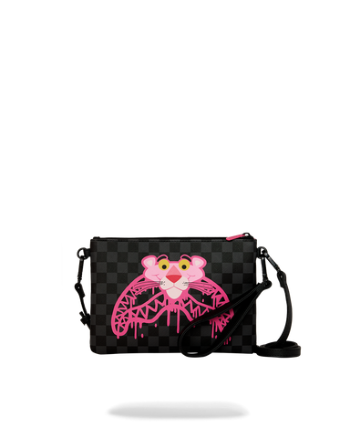 PINK PANTHER DIAMOND SHARK CROSSOVER CLUTCH