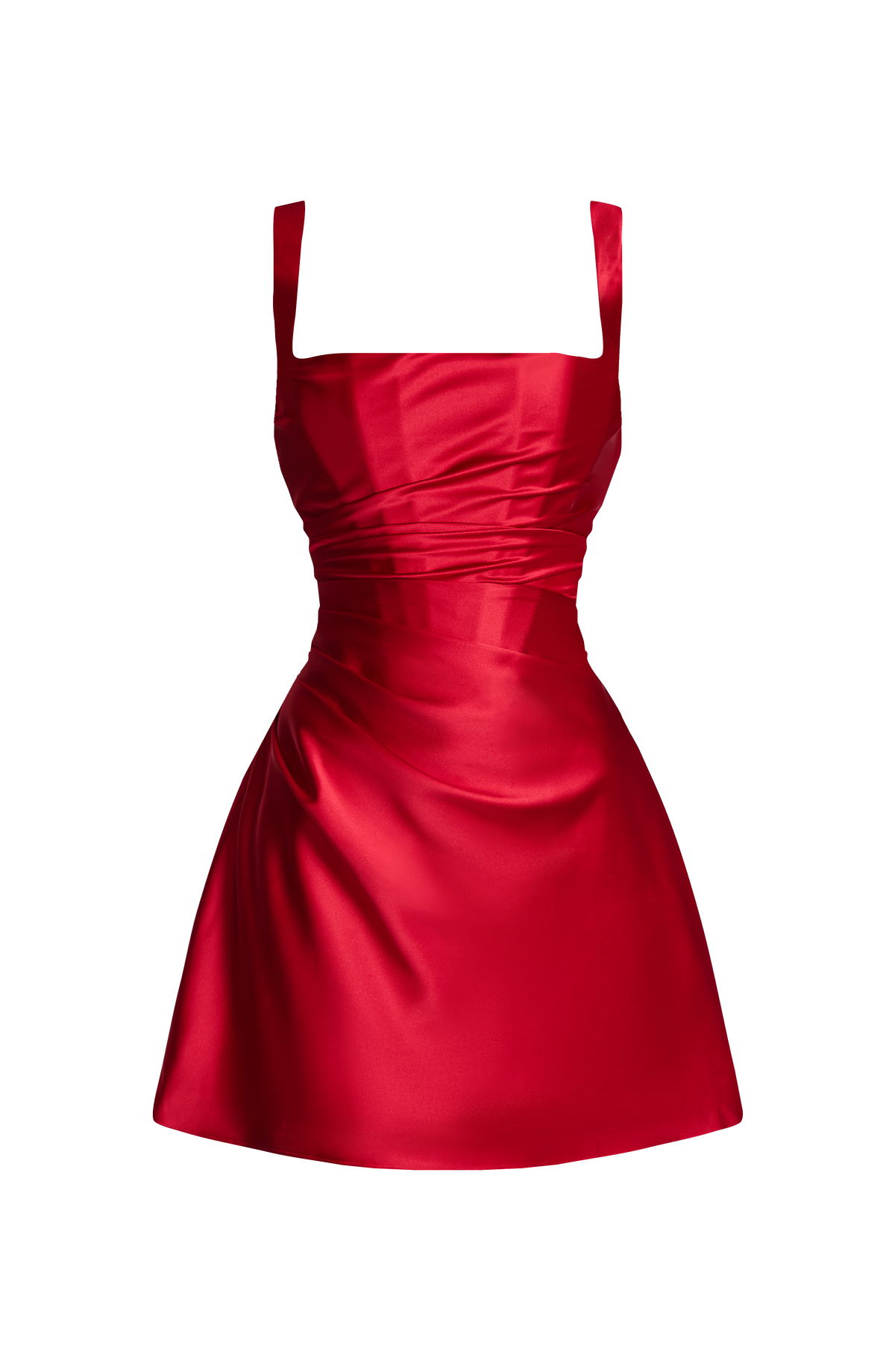 Calanthe Mini Dress - Red