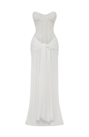 Carina Maxi Dress - Ivory