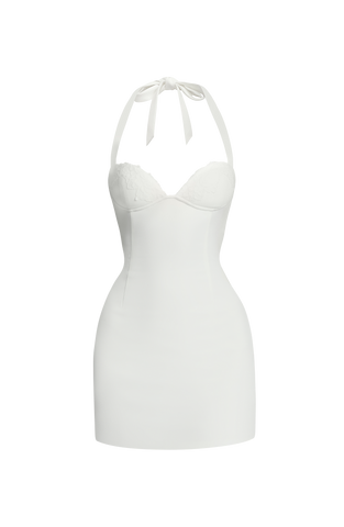 Cassia Mini Dress - Ivory
