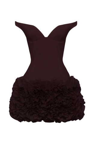 Aveta Mini Dress - Plum