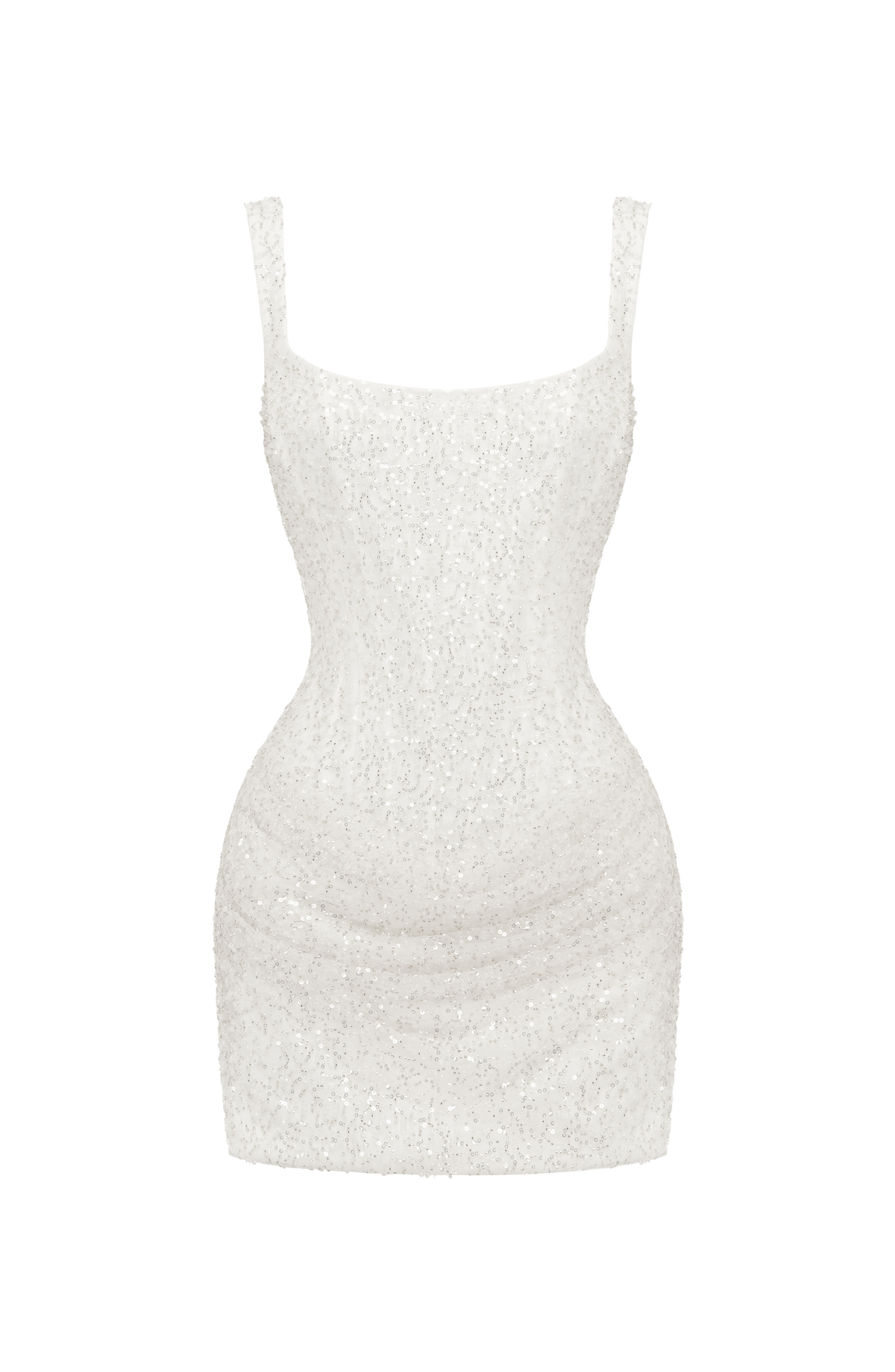 Christabel Mini Dress - Ivory Sparkle