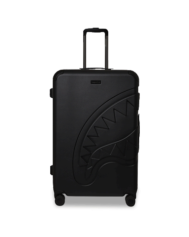 REALITY CHECK SHARKITECTURE FULL-SIZE JETBLACK LUGGAGE (GUNMETAL HARDWARE)
