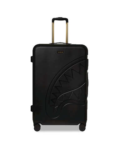 REALITY CHECK SHARKITECTURE FULL-SIZE JETBLACK LUGGAGE (GOLD HARDWARE)