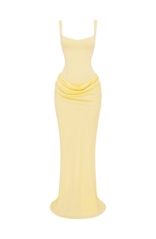 Cornelia Maxi Dress - Lemon