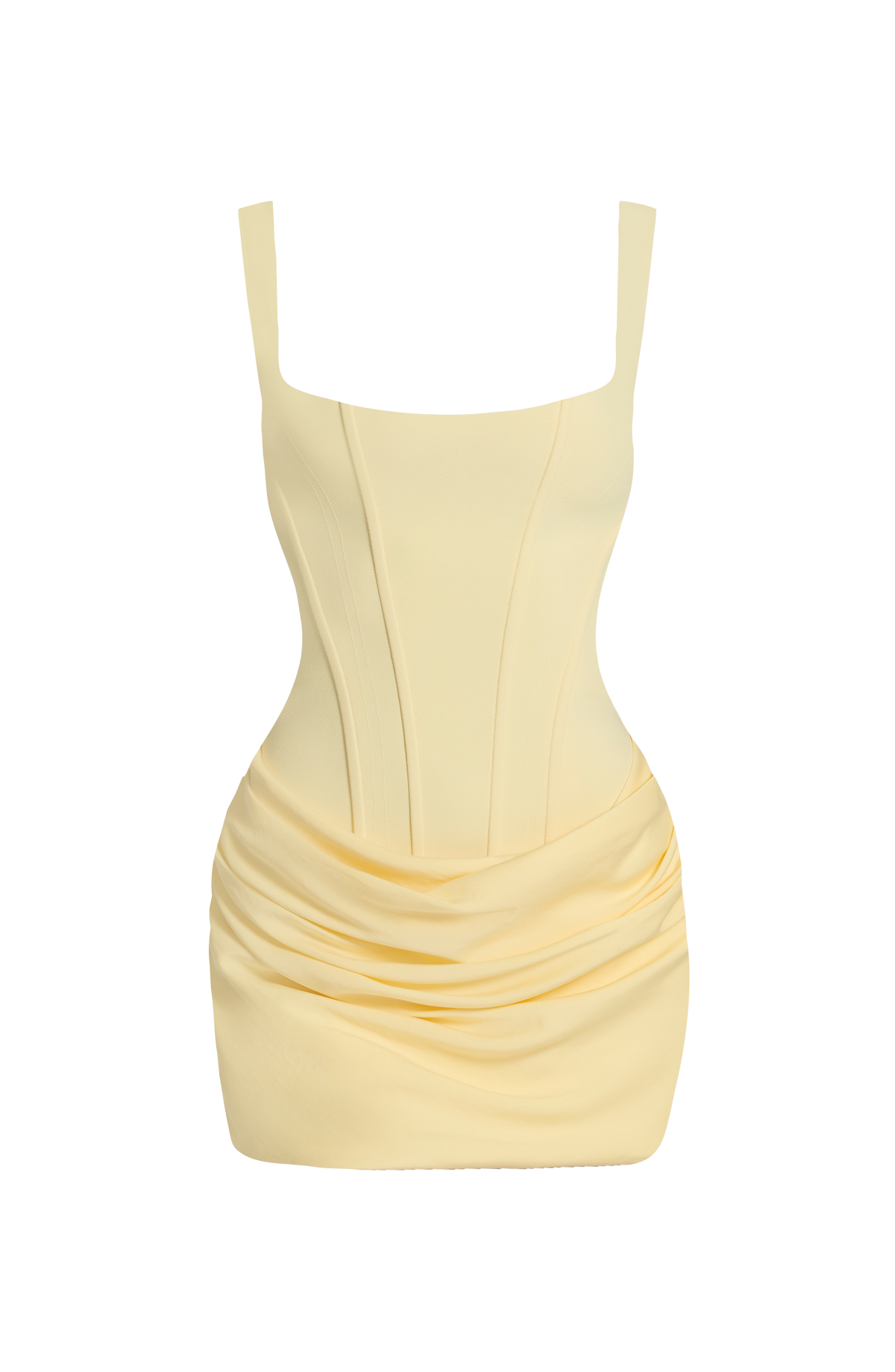 Cornelia Mini Dress - Lemon