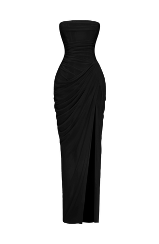 Cyra Maxi Dress - Black