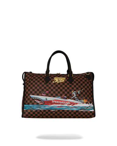 THE 305 SPEEDBOAT GETAWAY PYRAMID DUFFLE