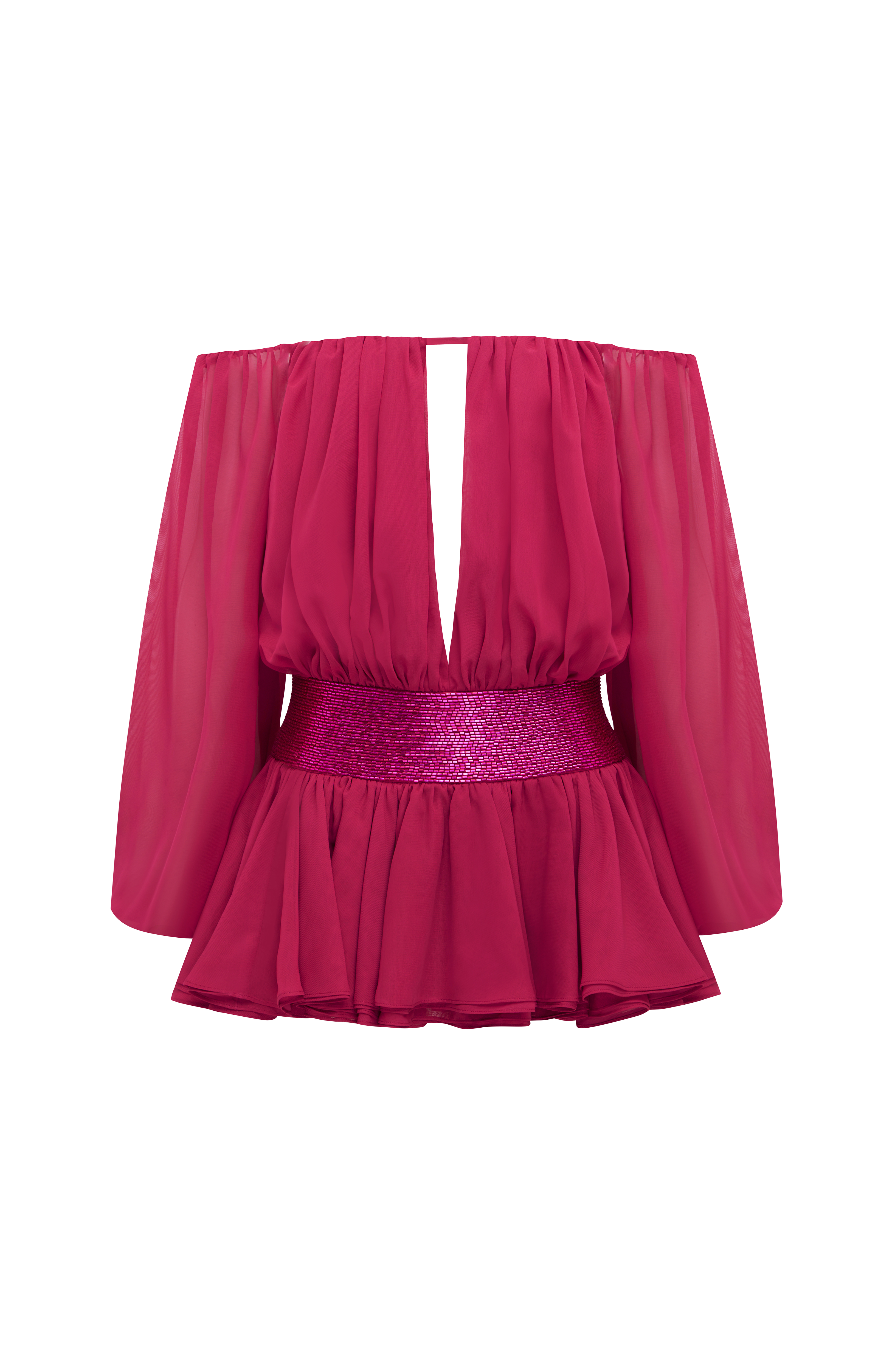 Deja Playsuit - Raspberry