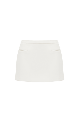 Edna Mini Skirt - Ivory