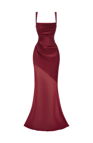 Eliza Gown - Burgundy