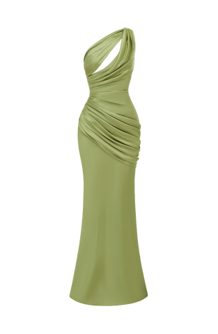 Emina Maxi Dress - Light Olive