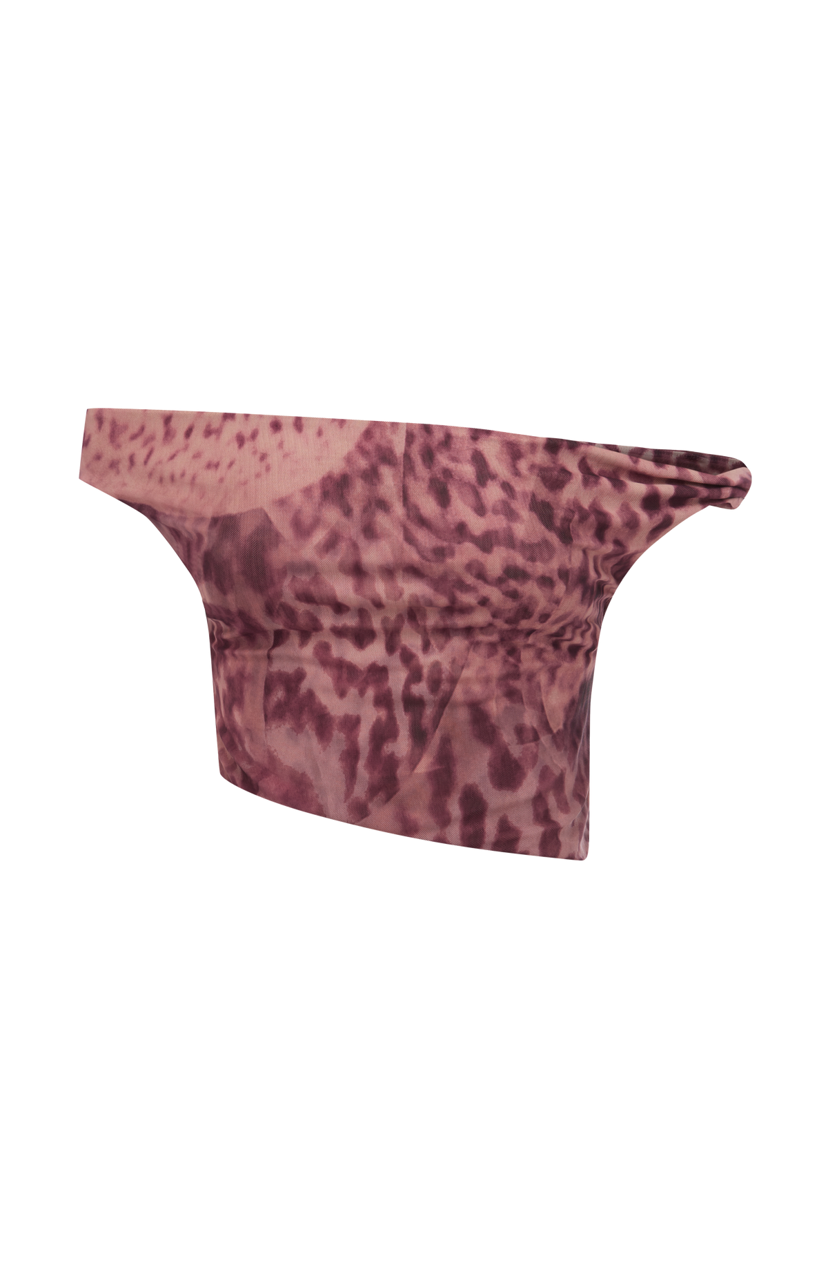 Eva Top - Magenta Orchid Print