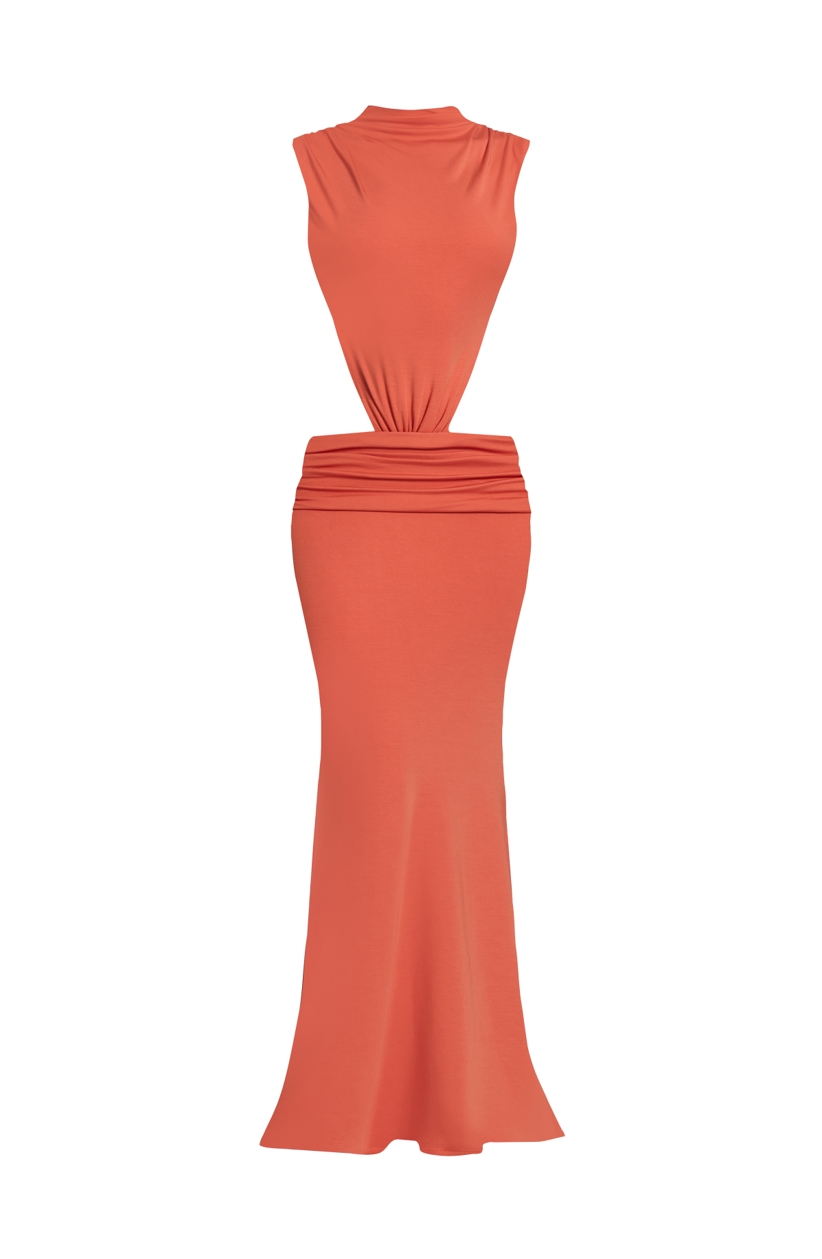 Fenella Maxi Dress - Burnt Orange