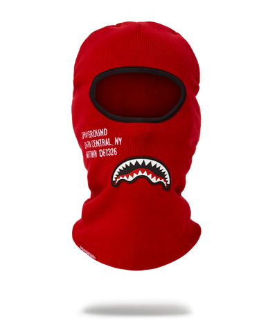 SHARK CENTRAL SKI MASK (RED)