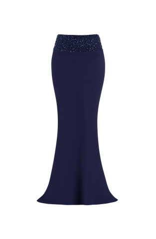 Ira Maxi Skirt - Navy