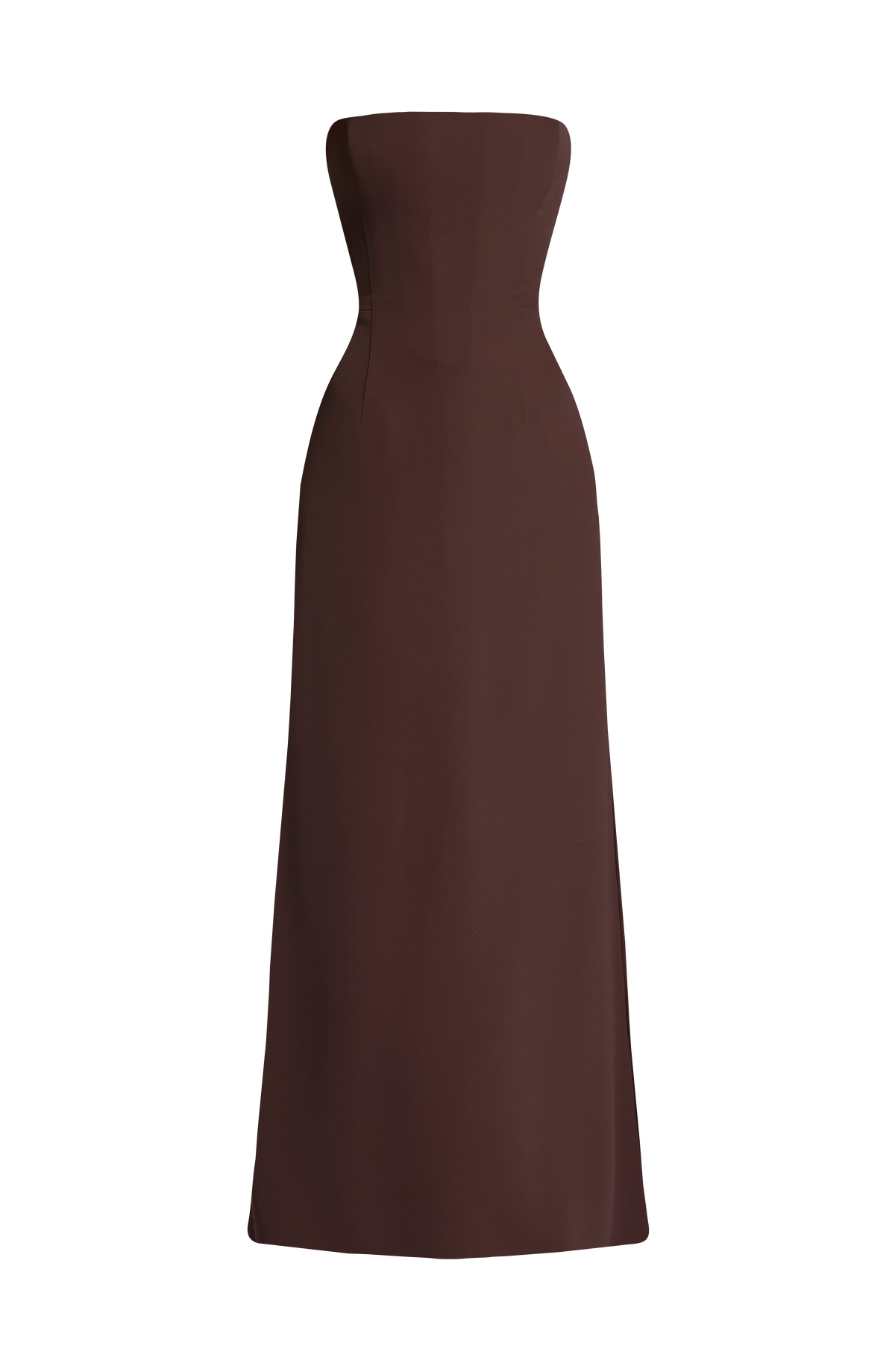 Irmina Maxi Dress - Plum Brown