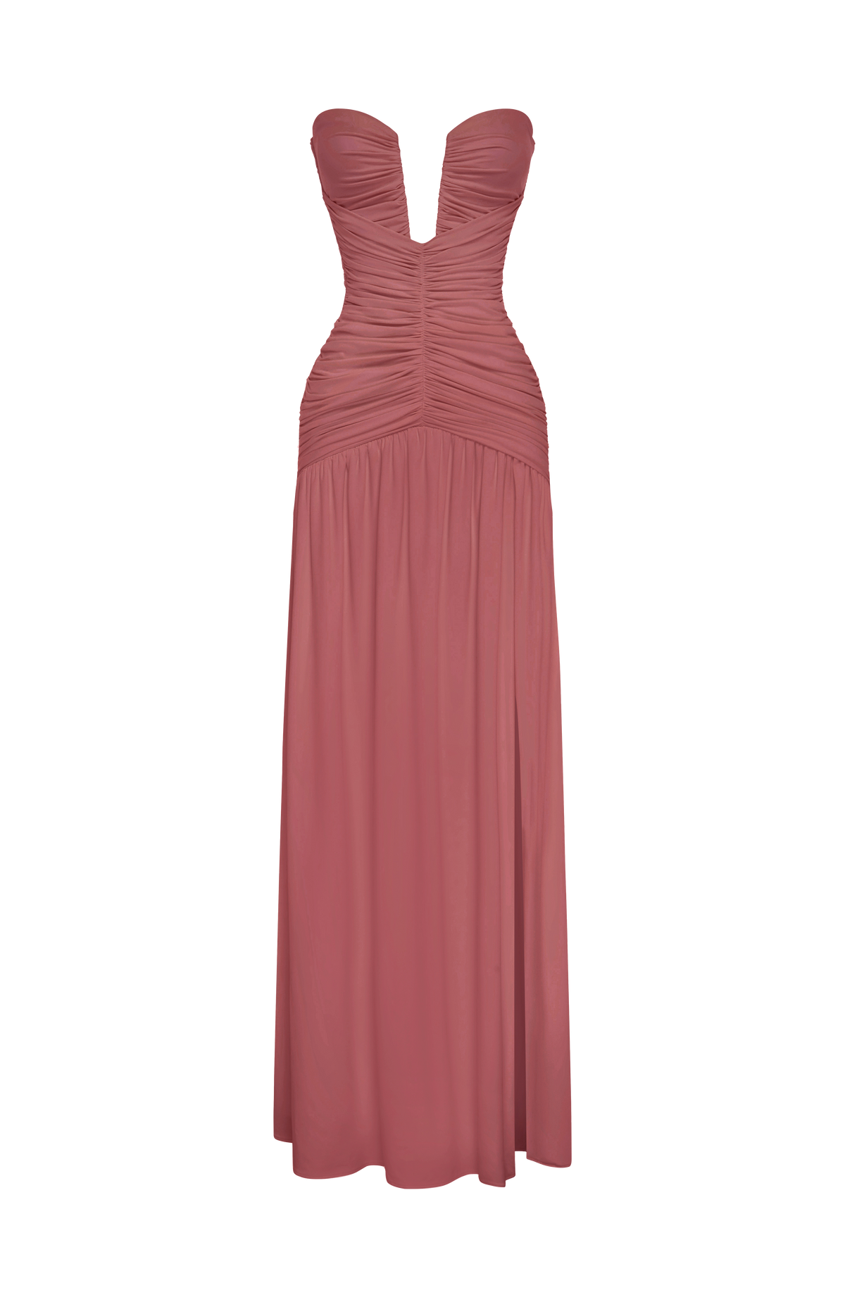 Junia Maxi Dress - Rose Brown