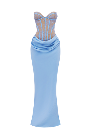 Kathleen Maxi Dress - Powder Blue