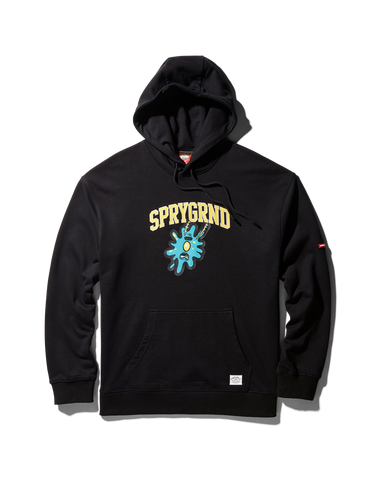 SPONGEBOB SPLAT HOODIE (BLACK)