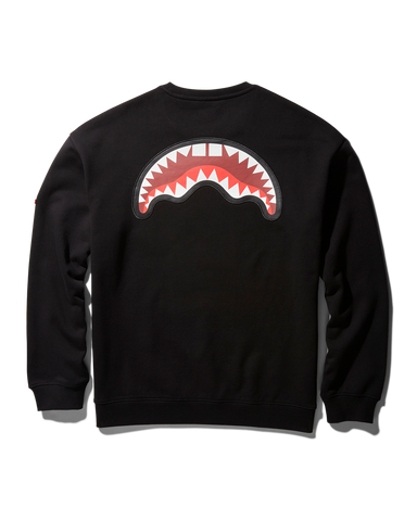 SPONGEBOB SPLAT PULLOVER SWEATER (BLACK)