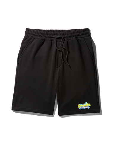 SPONGEBOB KNIT SHORTS (BLACK)